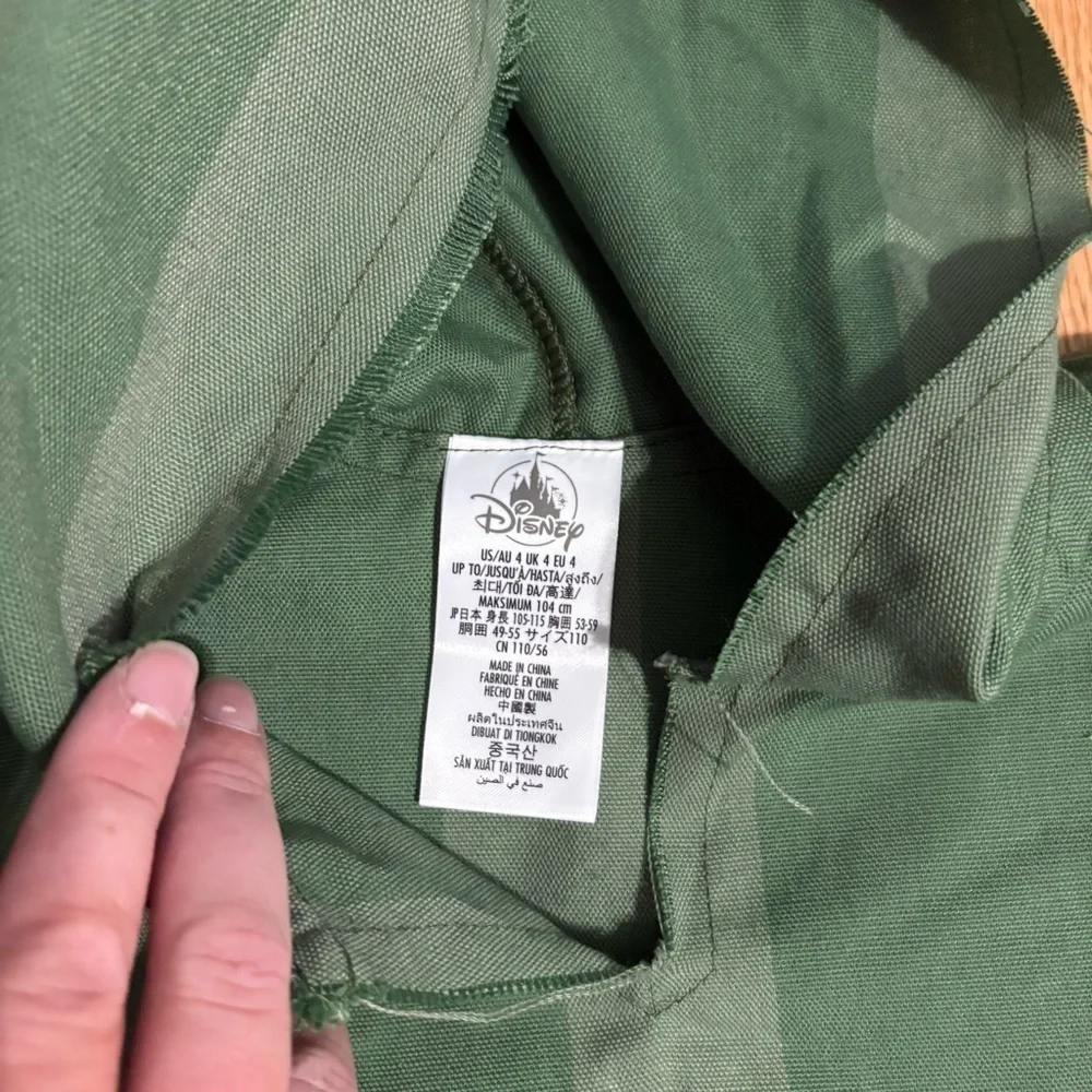 Disney Store NWT 2pc Bruno Costume Encanto Boys Size 4 Halloween Green Pants